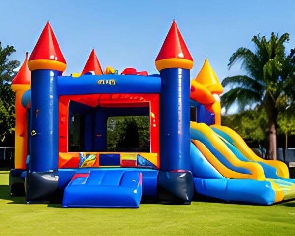 Commercial Castle 4m (4 m × 4 m), commercial inflatable for sale in South Africa