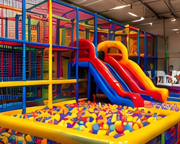 Indoor Play Centre (10 m × 6 m), commercial inflatable for sale in South Africa