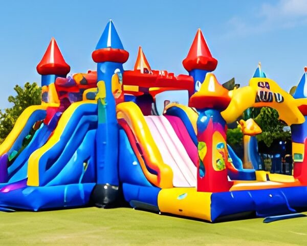 Mega Combo Castle (10 m × 8 m), commercial inflatable for sale in South Africa