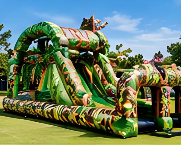 Military Obstacle Course (15 m × 6 m), commercial inflatable for sale in South Africa