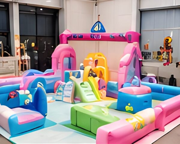 Toddler Soft Play Inflatable (6 m × 4 m), commercial inflatable for sale in South Africa